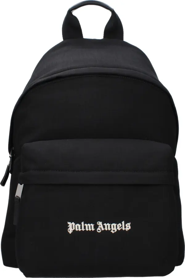Black Fabric Backpack