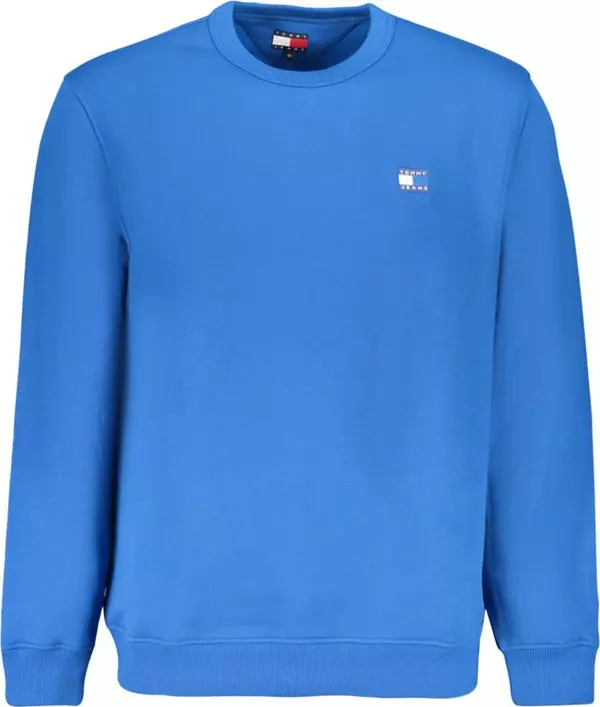 Blue Cotton Men's Sweatshirt