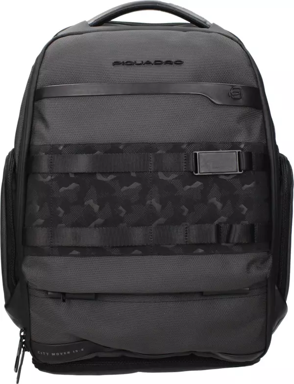 Gray Fabric Backpack