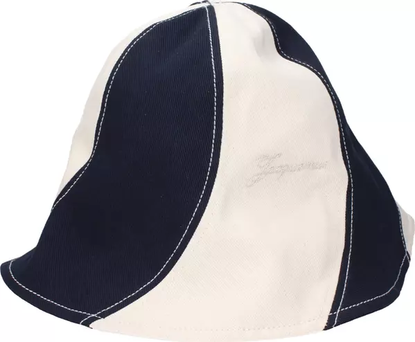 Blue Cotton Bucket Hat