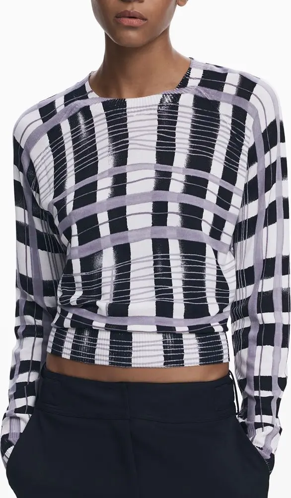 "Bianco Viscosa Womens Sweater"