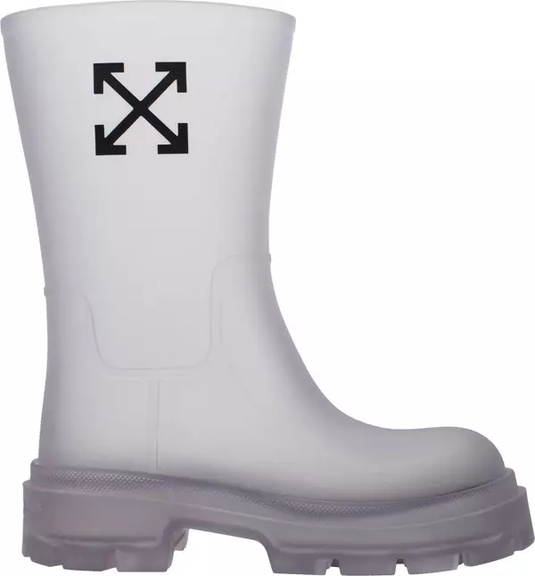 Transparent Pvc Ankle Boots