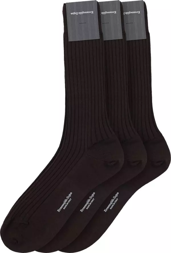 Brown Wool Socks
