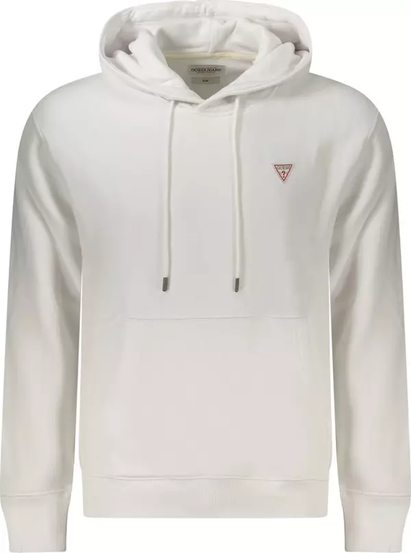 White Organic Cotton Men Sweatshirt