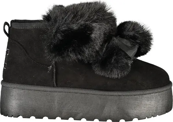 Nero Polyester Woman Ankle Boot