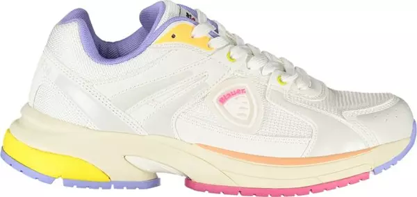 Bianco Polyurethane Women Sneaker