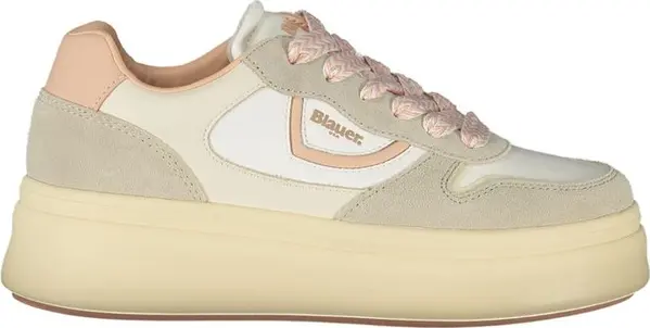 Bianco Polyurethane Women Sneaker