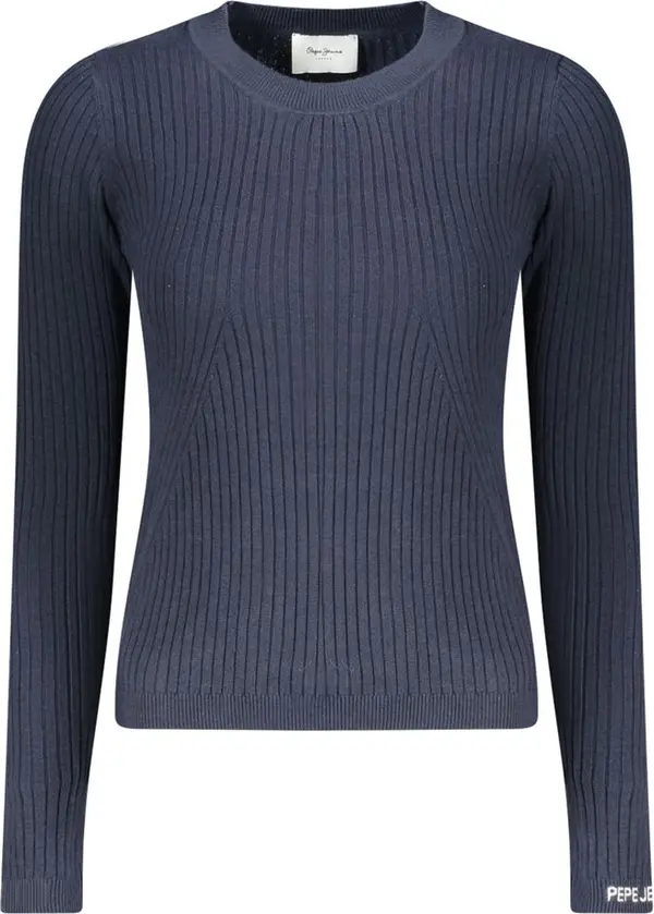 Blue Cotton Women's Sweater