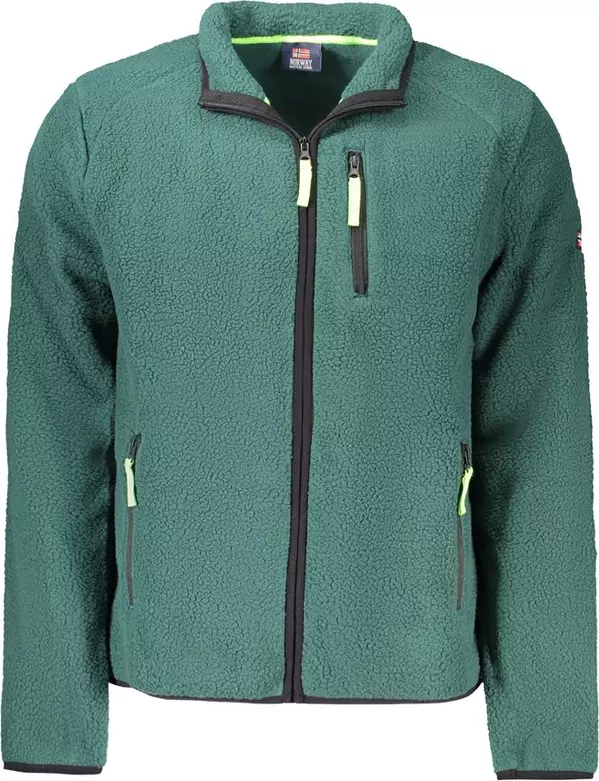 Verde Polyester Men Sweatshirt