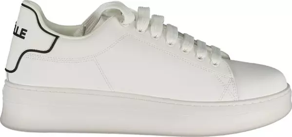Bianco Poliuretano Men Sneaker
