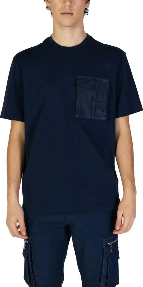 Blue Cotton T-Shirt