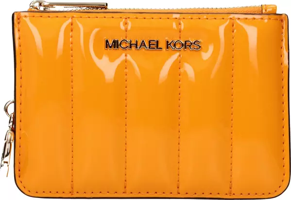 Orange Leather Wallet