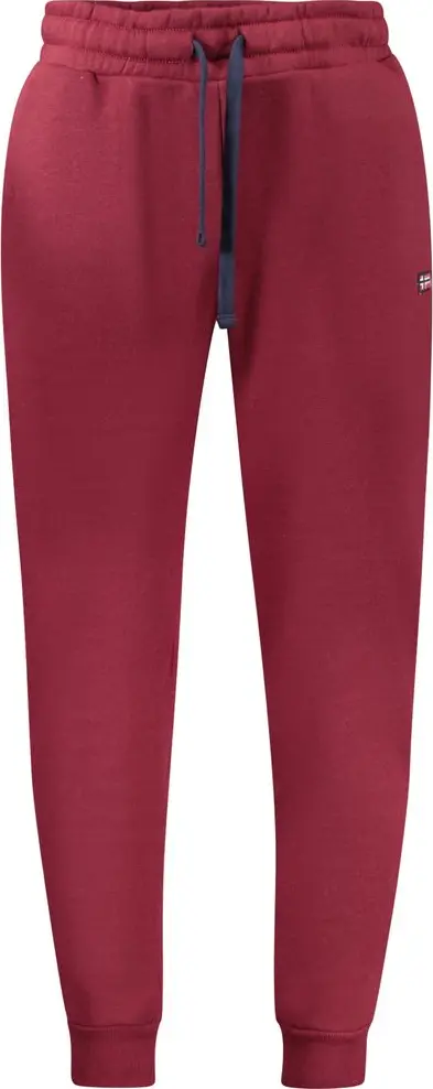 Purple Cotton Men's Tracksuit Pants