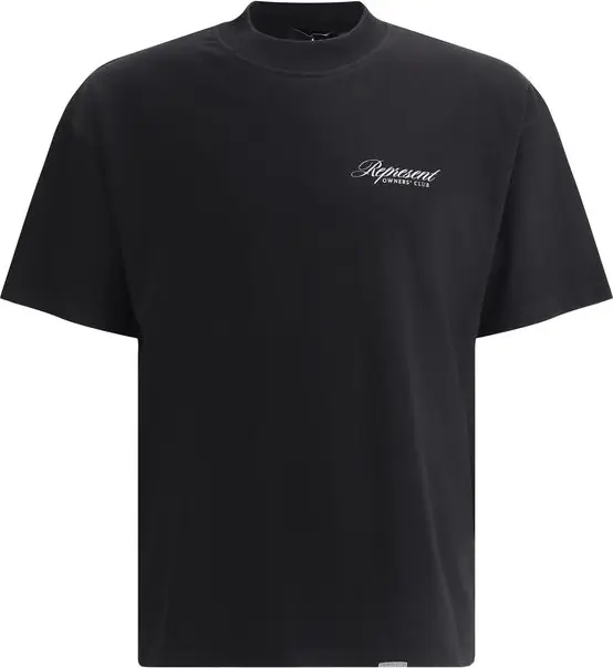 Black Cotton T-Shirt