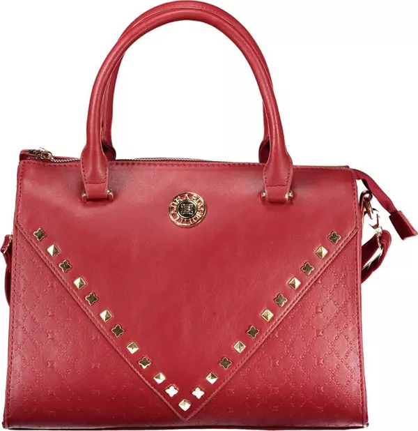 Rosso PVC Women Handbag