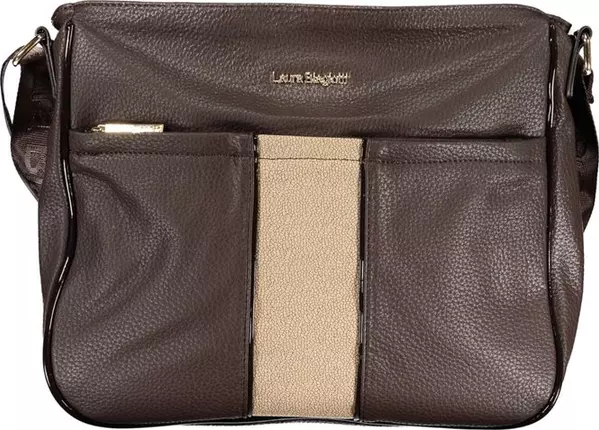 Marrone PVC Women Handbag