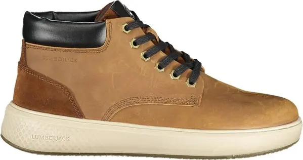 Marrone Leather Men Ankle Boot