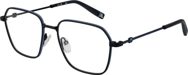 Blue Stainless Steel Glasses (Frames)