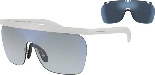 White Acetate Sunglasses