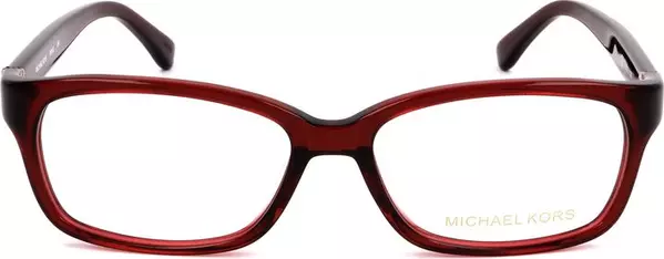 Burgundy Plastic Glasses (Frames)