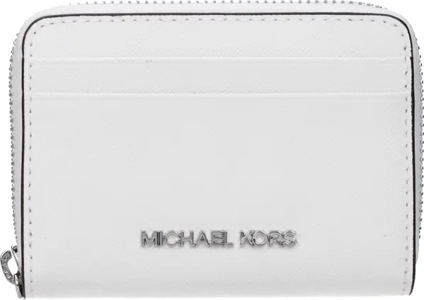 White Leather Cardholder