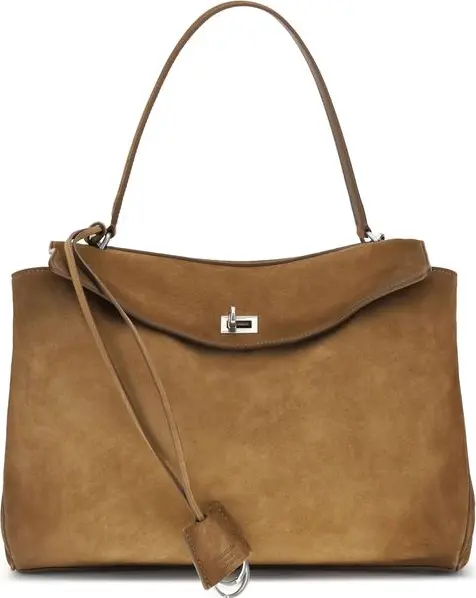 Brown Calf Leather Bos Taurus Shoulder Bag