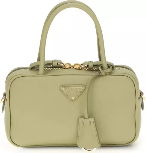 Bicolor Calf Leather Bos Taurus Handbag