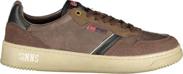 Marrone Poliuretano Men Sneaker