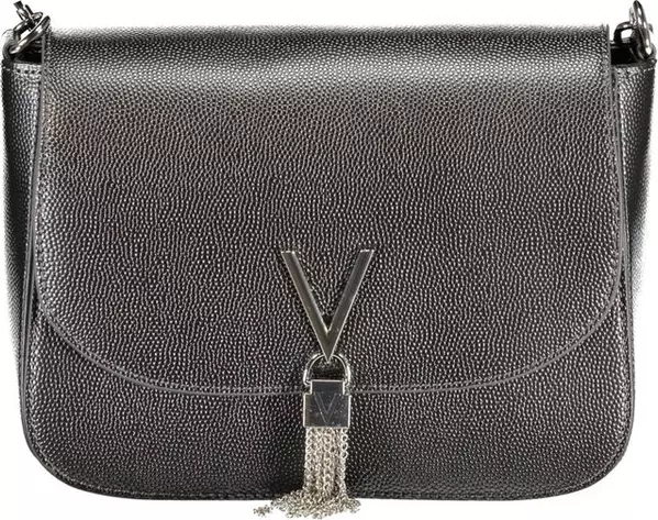 Grey Polyurethane Women's Bag