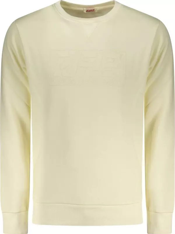 Bianco Cotton Men Sweatshirt