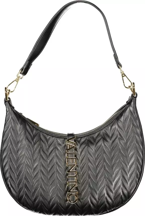 Nero Polyurethane Women's Shoulder Bag