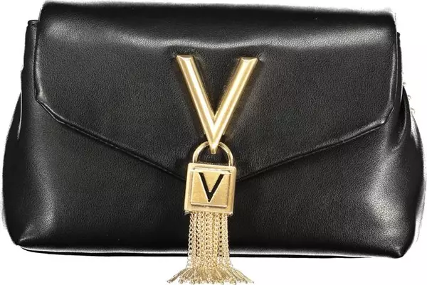 Nero Polyurethane Woman Shoulder Bag