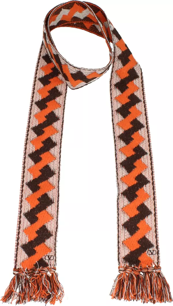 Multicolor Cotton Foulard