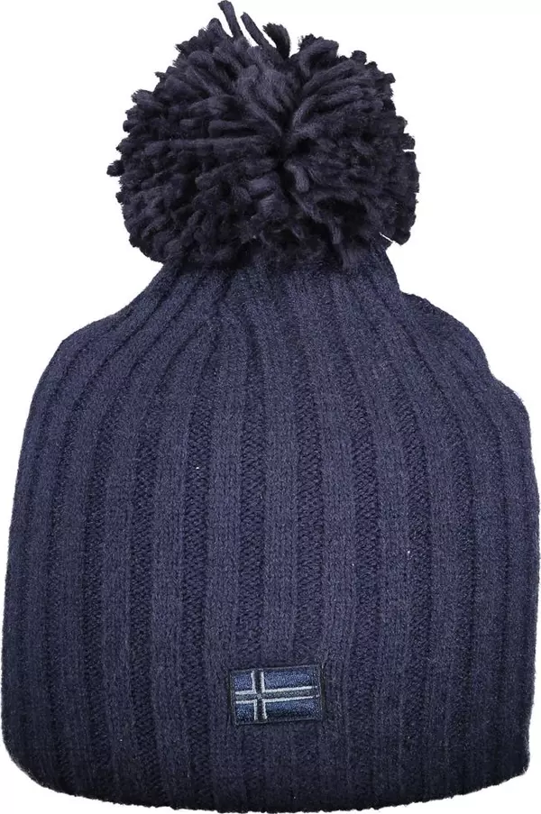 Blu Acrylic Women Cap