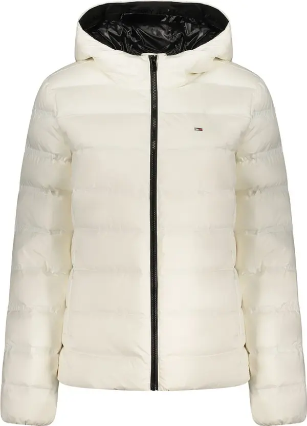 White Polyester Women's Jacket