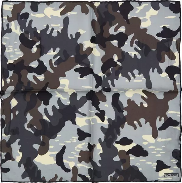 Gray Silk Pocket Square