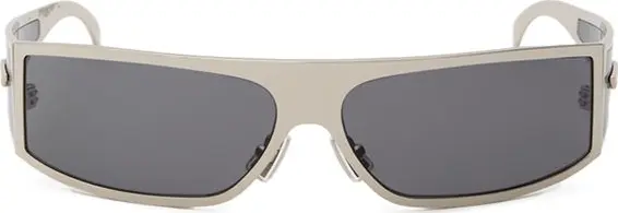 Gray Metal Sunglasses