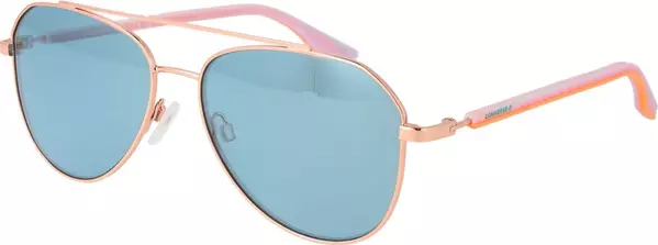 Rose Gold Rubber Sunglasses