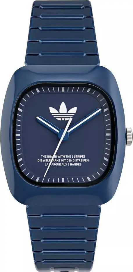 Blue Synthetic Sport Watch