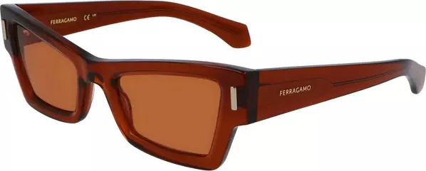 Brown Acetate Sunglasses