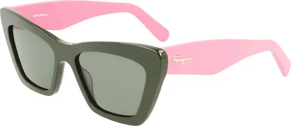 Bicolor Acetate Sunglasses