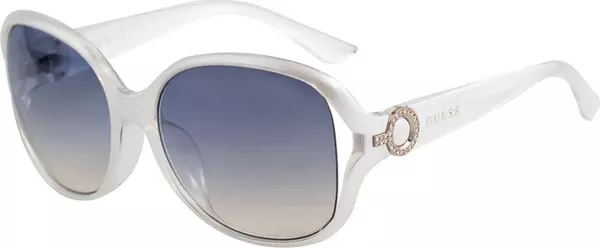 White Injected Sunglasses