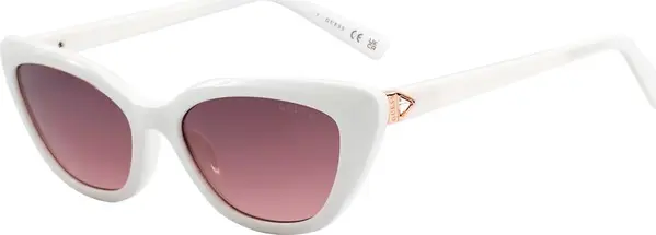 White Injected Sunglasses