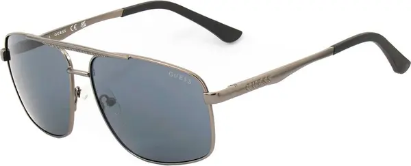 Gray Metal Sunglasses