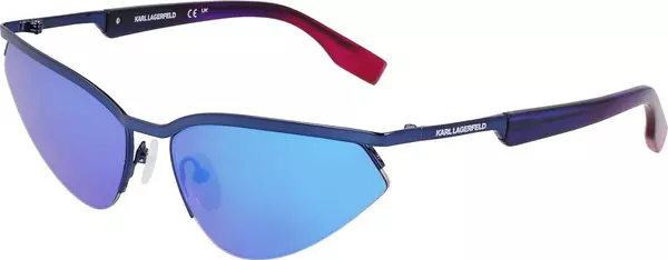 Blue Metal Sunglasses