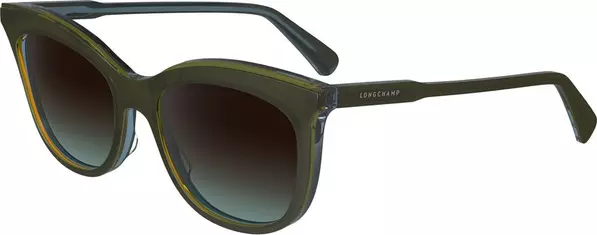 Bicolor Acetate Sunglasses