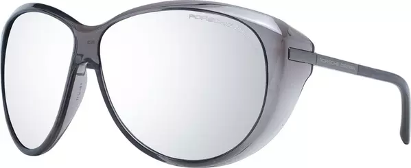 Gray Polyamide Sunglasses