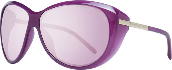 Purple Polyamide Sunglasses