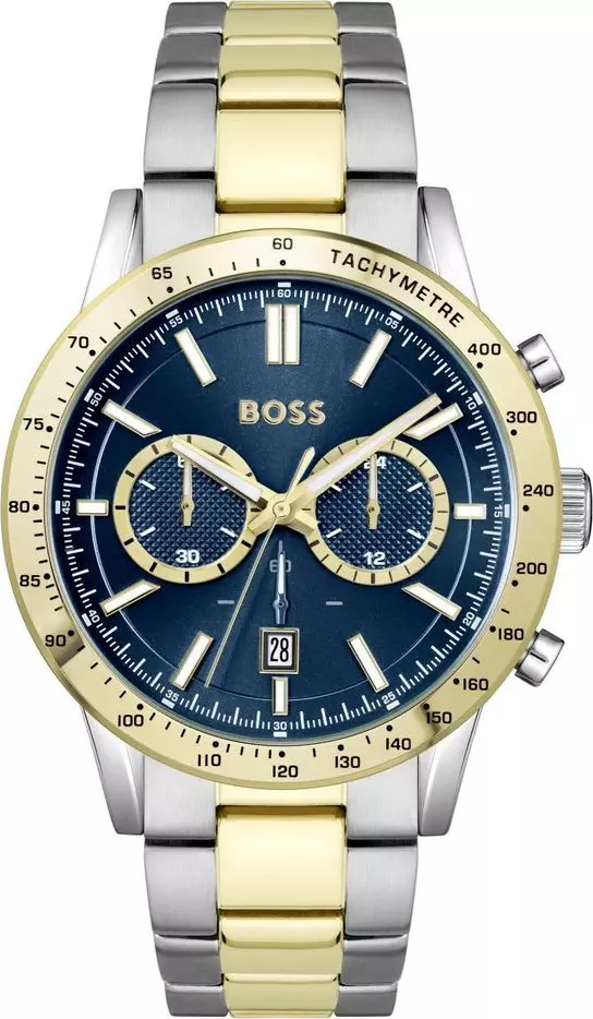 Gray Stainless Steel Dress Watch