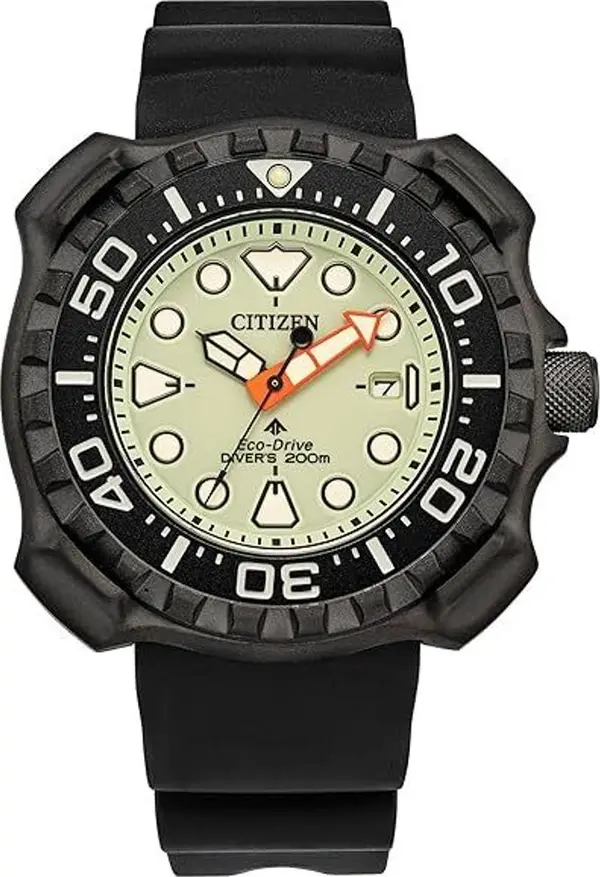 Black Polyethylene Sport Watch